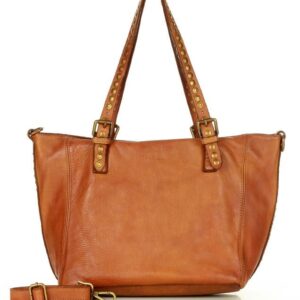 brązowa torba skórzana vintage bag dżety